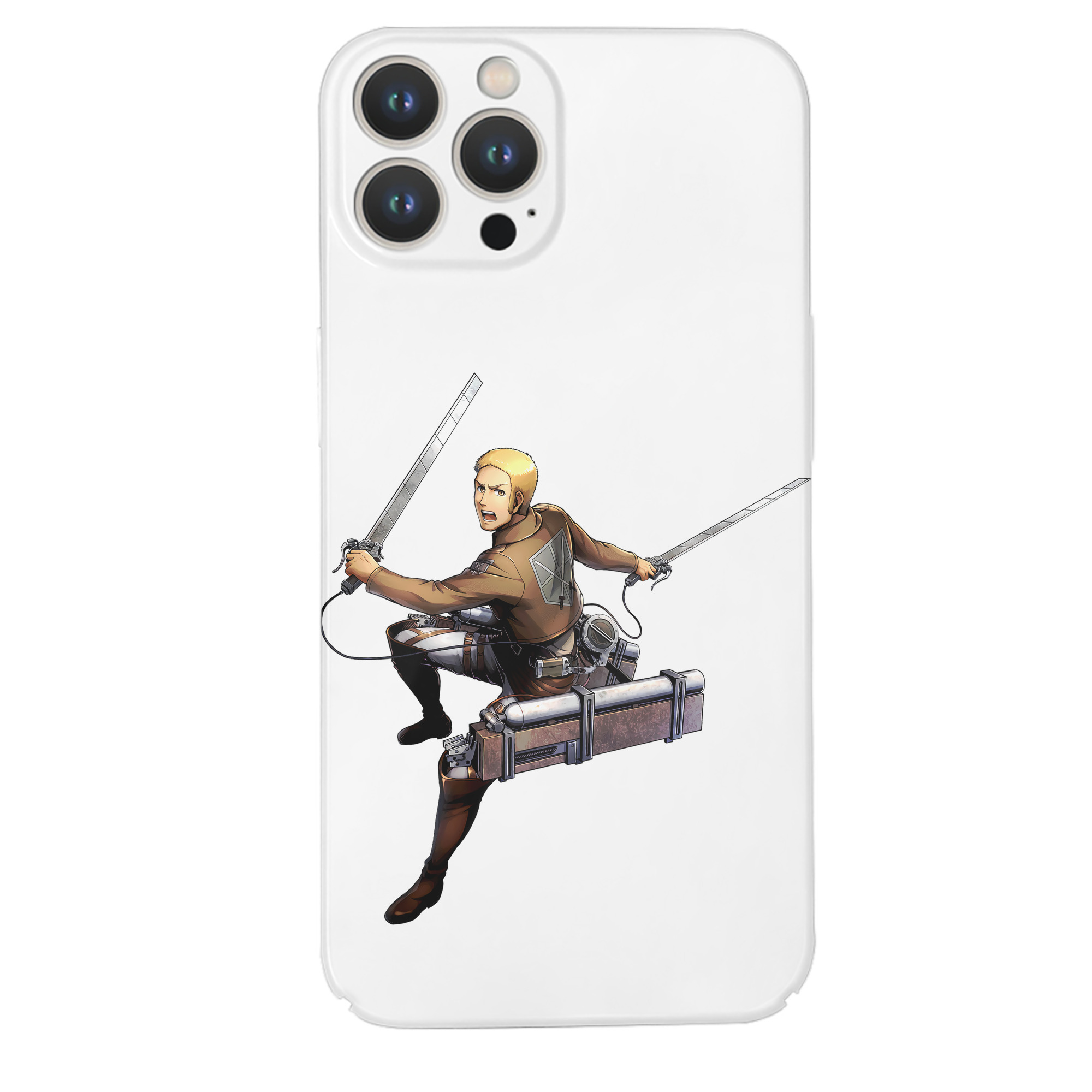 （画像用） 進撃の巨人 ライナー・ブラウン Attack on Titan Reiner Braun 【iPhone 14シリーズ対応】ハードケース